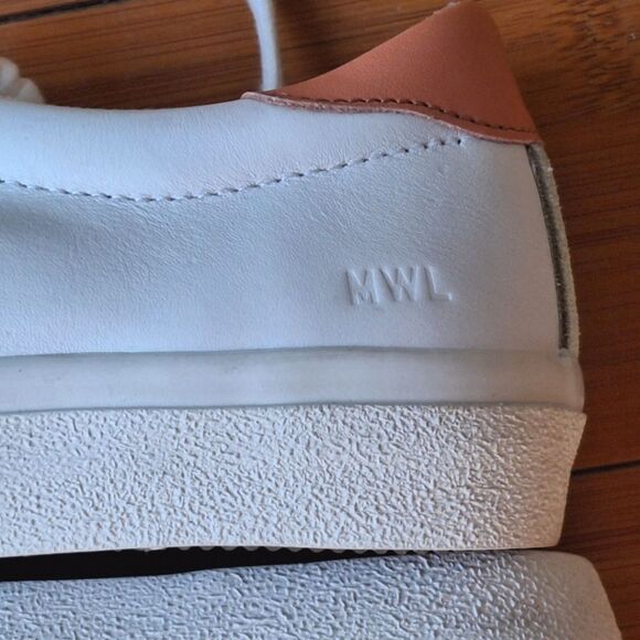 NWOB Madewell Sidewalk Lo Sneakers in Snake Embossed Leather 9.5 M Wave Edition - Picture 16 of 16